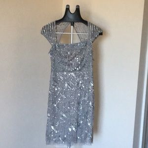 Heavy sequins Party dress from Adrianna Papell.